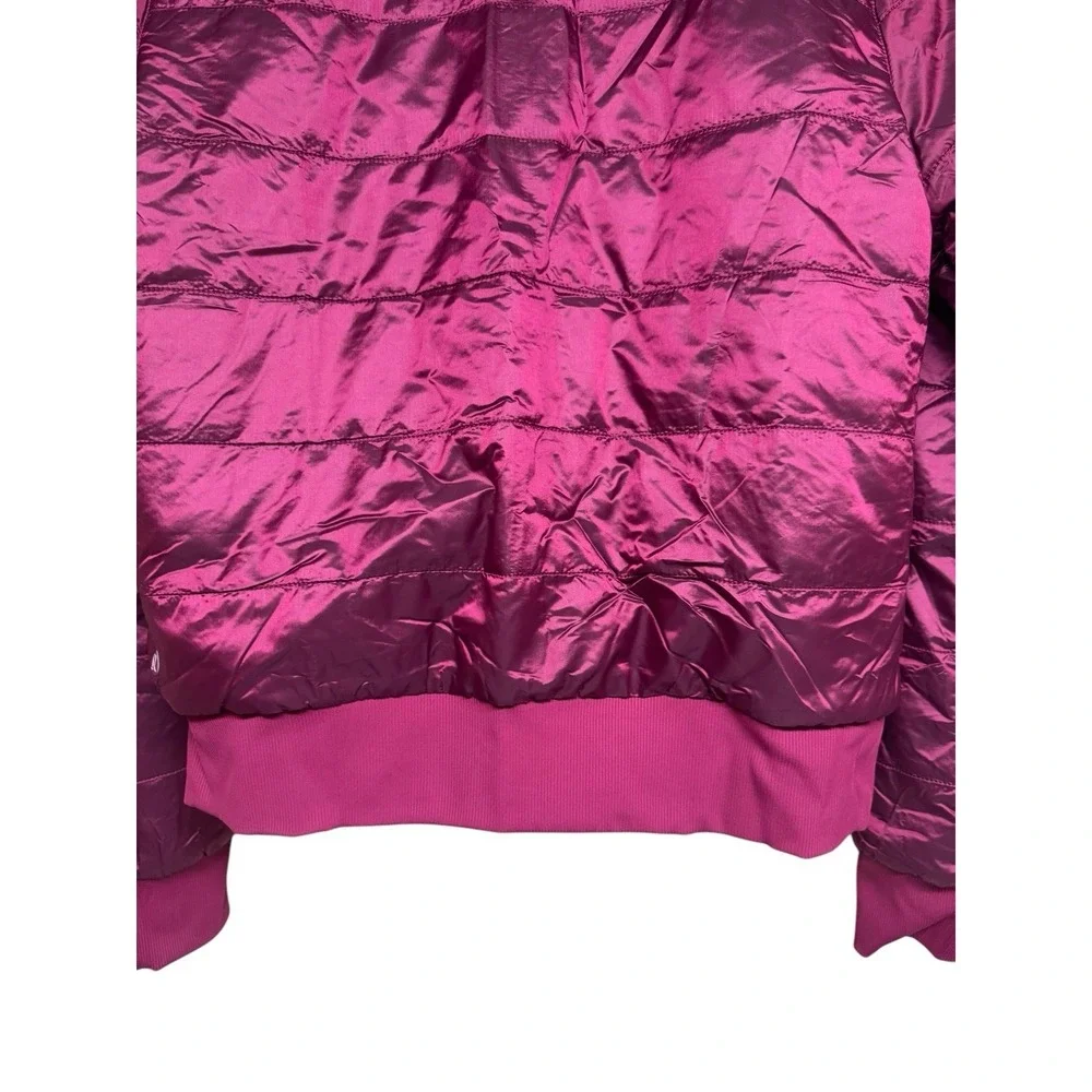 Lululemon Non-Stop Bomber Jacket‎ Reversible Pomegranate Women's Size 8